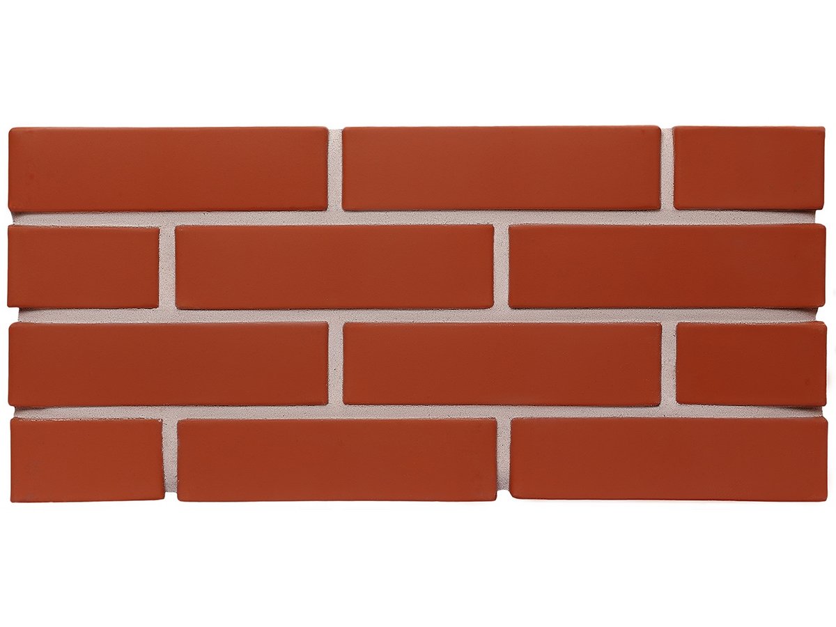 Облицовочный кирпич Кирово-Чепецк Красный - 250x120x88 мм 