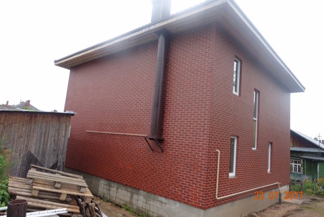 Burgund Rustik, Толщина 30 мм, Фасадные Термопанели Rufford