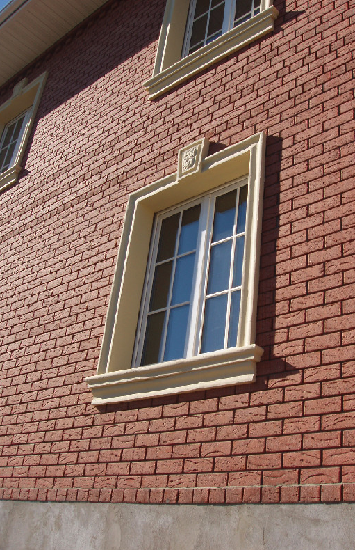 Облицовочный кирпич Кирово-Чепецк Красный кора дерева - 250x120x88 мм